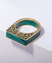 malachite-ring